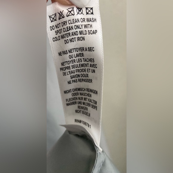 Gorgeous Aidan Mattox Prom Wedding Evening Gown Blue Gray Sequins Beads Size 4 - Picture 9 of 16